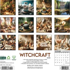 2025 Calendars|Willow Creek 2025 Witchcraft-There's Magic in All of Us 12" x 12" Yearly Wall Calendar (46661)
