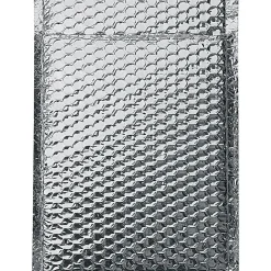 New Partners Brand 10" x 10.5" Cool Shield Self-Sealing Bubble Mailer, 3/16", Silver, 100/Case (INM1010)