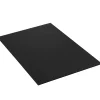 Clearance Partners Brand 48" x 48" Corrugated Pad, Single Wall, Black, 10/Bundle (PCS4848B)
