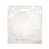 Sale Laddawn 18" x 19" Gusseted Poly Bags, 2.25 Mil, White, 500/Carton (6735)