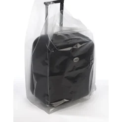 Online SI Products 51" x 85" Gusseted Poly Bags, Bags on a Roll, 3 Mil, Clear, 35/Roll (1815R)