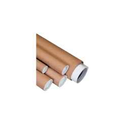 Sale Staples 2 x 72 Kraft Heavy Duty Mailing Tube, White, 50/Carton (P2072K)