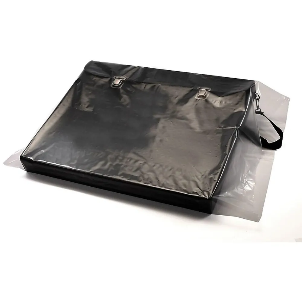Outlet SI Products 44" x 48" Layflat Poly Bags, 4 Mil, Clear, 50/Carton (1331)