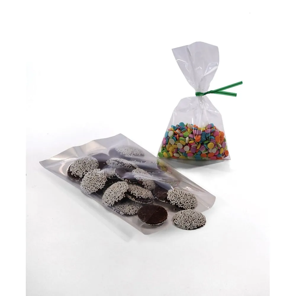 New SI Products 5.75" x 7.75" Layflat Poly Bags, 1.5 Mil, Clear, 1000/Carton (13025)