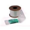 New SI Products 4" x 4" Layflat Poly Bags, Bags on a Roll, 2 Mil, Clear, 3000/Roll (2620)