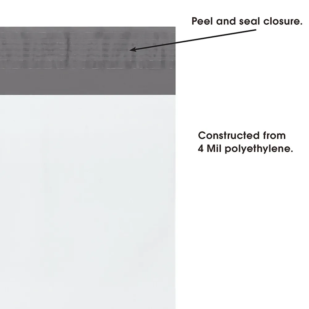 Best SI Products 13" x 45" -Long Poly Mailer, 50/Case