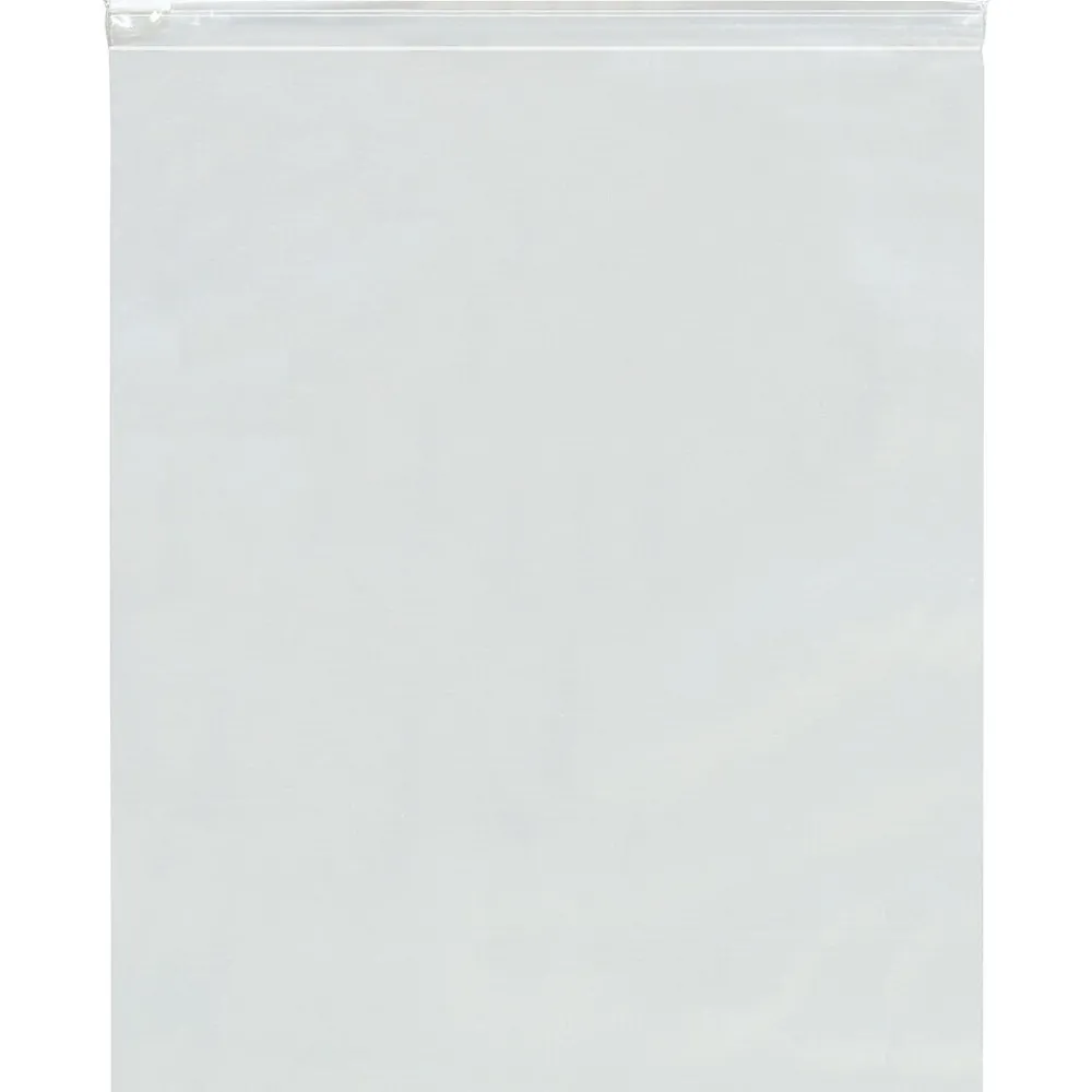 Discount Partners Brand 18" x 24" Reclosable Poly Bags, 3 Mil, Clear, 100/Carton (PB5250)