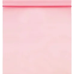 New Partners Brand 12" x 24" Reclosable Poly Bags, 4 Mil, Pink, 250/Carton (PBAS2185)