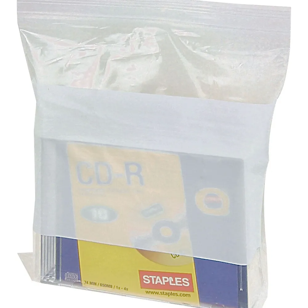 Online SI Products 8" x 10" Reclosable Poly Bags, 2 Mil, Clear, 1000/Carton (3972A)