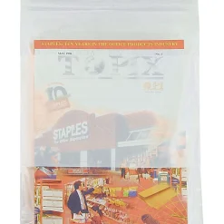 SI Products 10" x 13" Reclosable Poly Bags, 2 Mil, Clear, 1000/Carton (3977A)