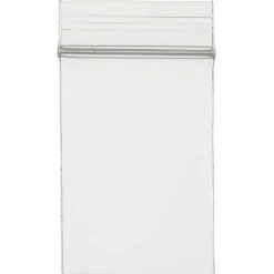 Sale SI Products 5" x 10" Reclosable Poly Bags, 2 Mil, Clear, 1000/Carton (3590A)