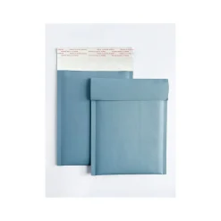 Happy Mail 6" x 9" Self-Sealing Bubble Mailer, Blue, Dozen (245154)