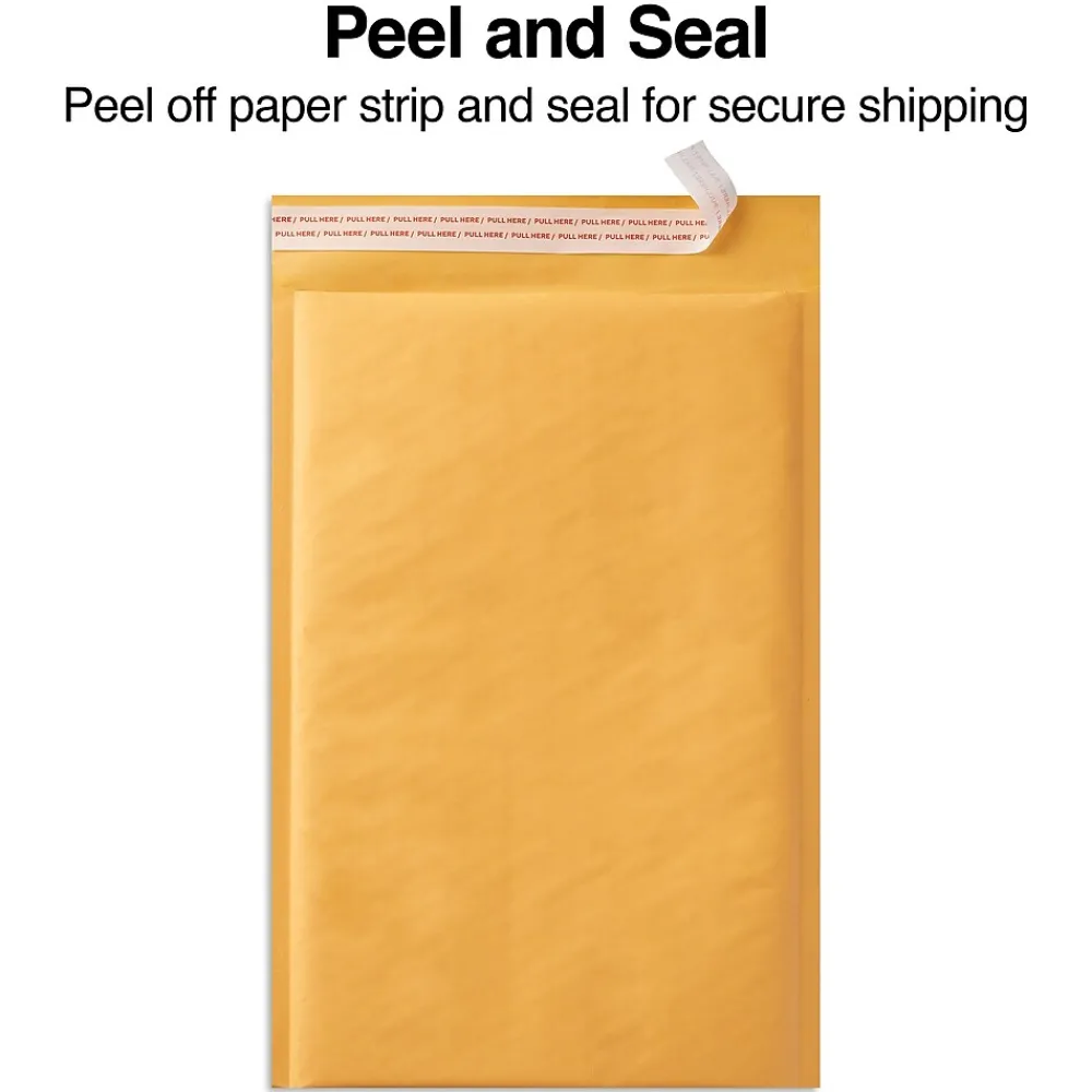 New Staples 15" x 19" Self-Sealing Bubble Mailer, #7, 25/Carton (ST56650B)