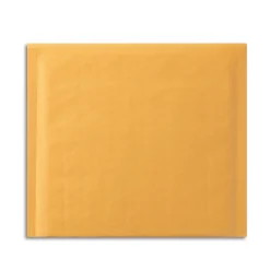Outlet Staples 8" x 7" Self-Sealing Bubble Mailer, CD/DVD, 12/Pack (51577)