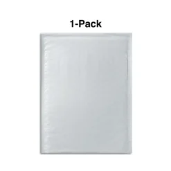 Online Staples 6" x 9" Self-Sealing Bubble Mailer, White (56543)