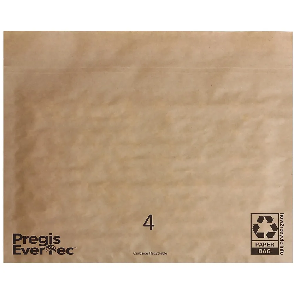 Clearance Pregis 9" x 14" Self-Sealing Padded EverTec Mailer, #4, 25/Carton (4088330)
