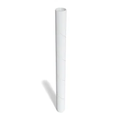 Clearance Staples 4" x 36" Snap Cap Mailing Tube, White (ZSTAP40368W)