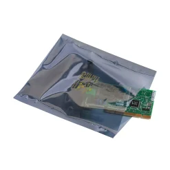 Clearance Laddawn 4" x 8" Static Shielding Layflat Poly Bags, 3 Mil, Clear, 100/Carton (4099)