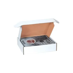 Outlet Partners Brand 18" x 12" x 4", Deluxe Literature Mailers , White,25/Bundle (MFL18124)