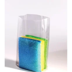 Online SI Products 4" x 2" x 10" Gusseted Poly Bags, 1 Mil, Clear, 1000/Carton (1347)