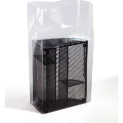 Sale SI Products 10" x 8" x 20" Gusseted Poly Bags, 3 Mil, Clear, 500/Carton (1725)