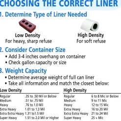 Envision 7-10 Gallon Industrial Trash Bag, 24