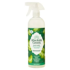 Natural All-Purpose Cleaner, Peppermint Scent, 25 Fl Oz., 6/Carton (AG14-ST-6)<Absolute Green Clearance