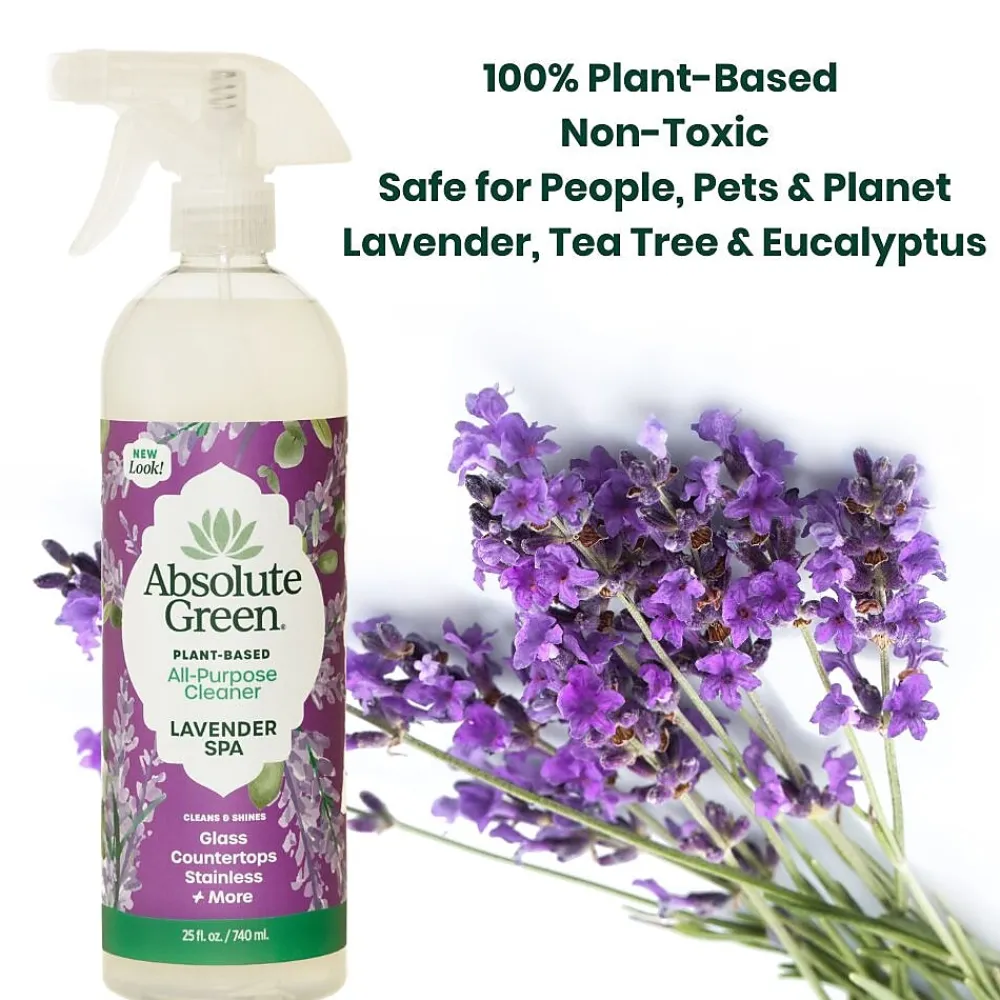 Natural Multipurpose Cleaner, Lavender Spa, 2/Pack (LAVAll-2PK)<Absolute Green Outlet