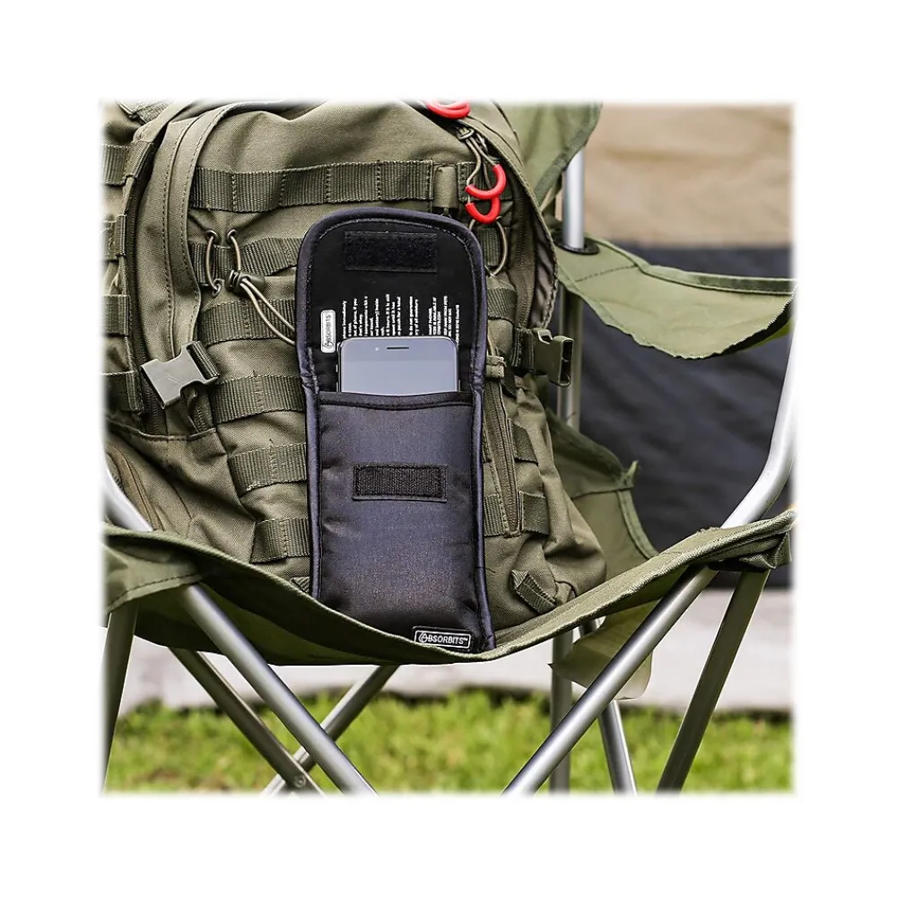 Absorbits Wet Phone Black Rescue Pouch for Most Smartphones (AP100BL)