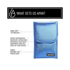 Absorbits Wet Phone Blue Rescue Pouch for Most Smartphones (AP100BU)