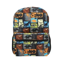 Accessory Innovations Kids' Boy's Life Dino Laptop Backpack, Medium, Multicolor (B24GC58197-ST)