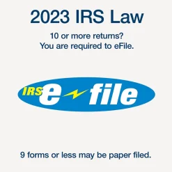 Tax Forms*Adams 2024 1099-MISC Tax Form with e-files and Access to Tax Forms Helper, 4-Part, 2-Up, Copy A, 1, B, 2, 24/Pack