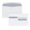 New Adams Gummed Double Window Envelope for Tax Form, 5 5/8" x 9", White, 100/Pack (DW4ALT100)