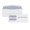 Best Adams Gummed W-2 Double Window Envelope, 3 7/8" x 8 1/4", White, 100/Pack (DW3ALT100)