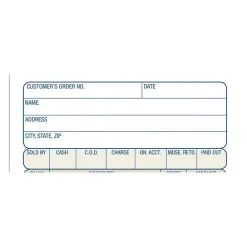 Business Forms*Adams 3-Part Carbonless Sales Orders, 7.19