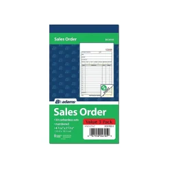 Business Forms*Adams 2-Part Carbonless Sales Orders, 4.19
