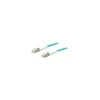 AddOn ® ADD-LC-LC-3M5OM4 9.84' Fiber Optic Patch Cable, Aqua