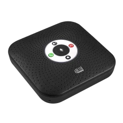 Adesso 360° Xtream S8 Conference Call Bluetooth/Wired Speaker with Microphone and USB 3.0 Hubs, Black