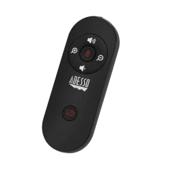 Clearance Adesso CyberTrack C100 HD 3840 x 2160 Webcam, 8 Megapixel, Black (Cybertrack C100)