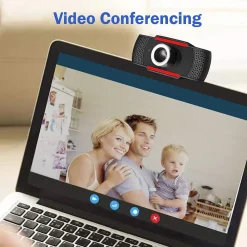 Clearance Adesso CyberTrack H3 HD 1280 x 720 General Purpose Webcam, 1.3 Megapixel, Black (CYBERTRACKH3)