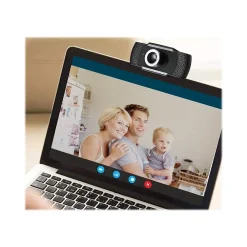 Online Adesso Cybertrack H4 1080P HD USB Webcam with Built-in Microphone, Black (CYBERTRACKH4)