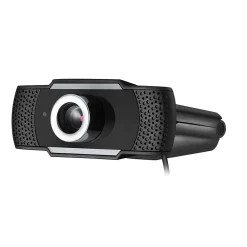 Adesso CyberTrack HD 1920 x 1080 USB Webcam with Built-in Microphone, TAA Compliant, 2.1 Megapixels, Black (CyberTrack H4-TAA)