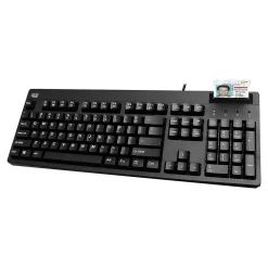 New Adesso EasyTouch Keyboard, Black (AKB-630SB-TAA)