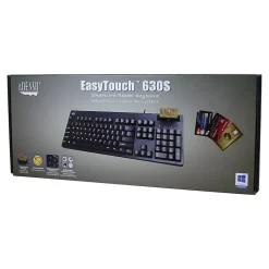 New Adesso EasyTouch Keyboard, Black (AKB-630SB-TAA)