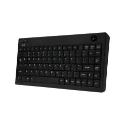 Outlet Adesso EasyTouch Mini Trackball Wired Keyboard, Black (AKB-310UB)