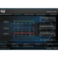 Outlet Adesso iMouse E30 Wireless Advanced Optical Mouse, Black