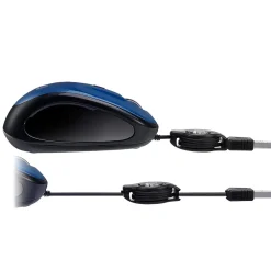 Best Adesso iMouse S8L Ambidextrous Optical USB Mouse, Blue/Black (IMOUSE S8L)
