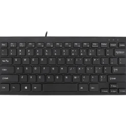 Discount Adesso SlimTouch Mini Wired Gaming Keyboard, Black (AKB-111UB)