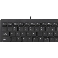 Discount Adesso SlimTouch Mini Wired Gaming Keyboard, Black (AKB-111UB)