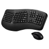 Clearance Adesso Tru-Form Media 1500 Wireless Keyboard & Mouse, Black (RT1715)